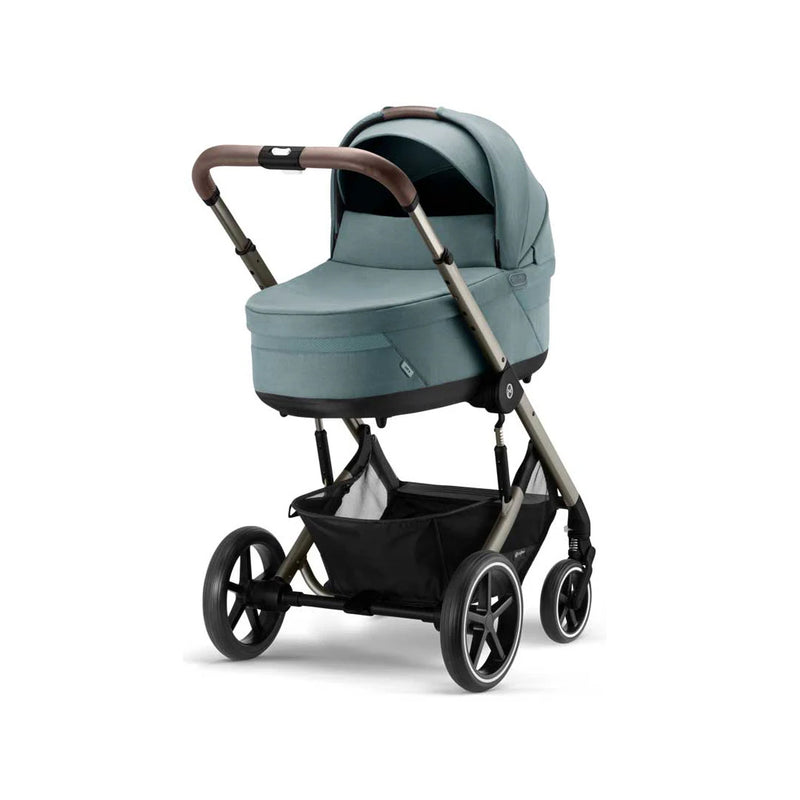 Cybex Balios S Lux 3in1 Set (River Blue-Gestell Silver)