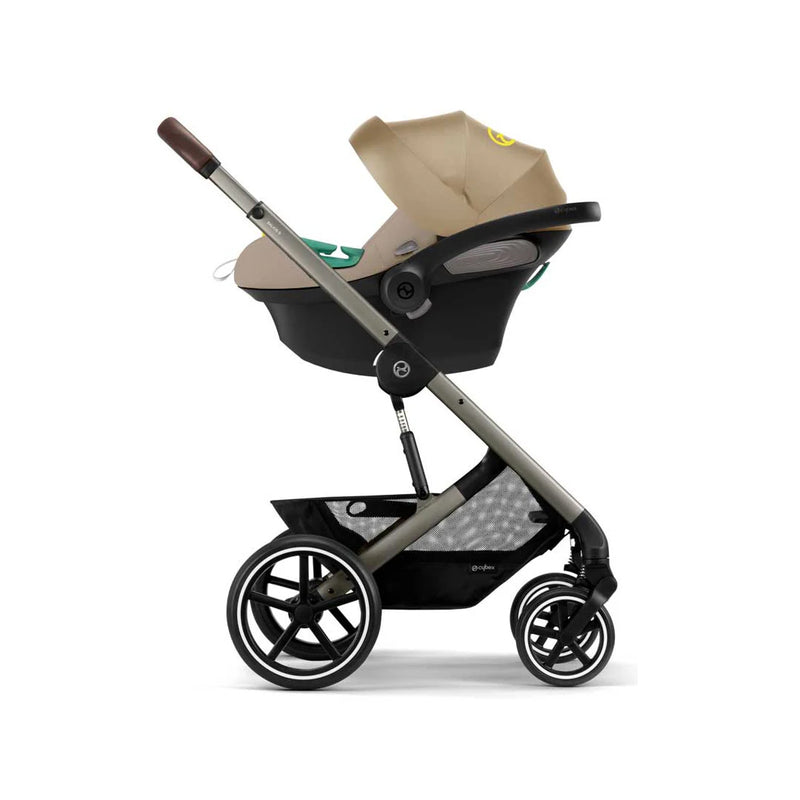 Cybex Balios S Lux 3-in-1 Set(Classic Beige, Gestell Silver)
