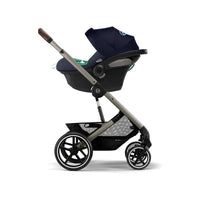 Cybex Balios S Lux 3in1 Set (River Blue-Gestell Silver)