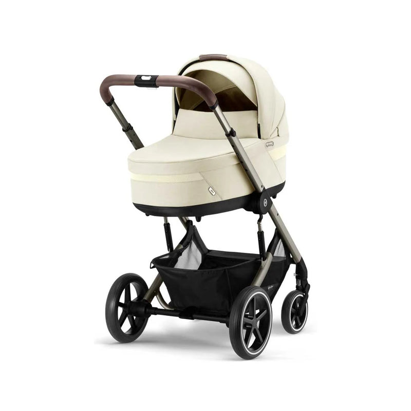 Cybex Balios S Lux 3-in-1 Set(Classic Beige, Gestell Silver)