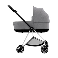 Cybex Mios Buggy 3-in-1 Set mit Cloud Z2(Soho Grey)(Gestell Chrome Black)