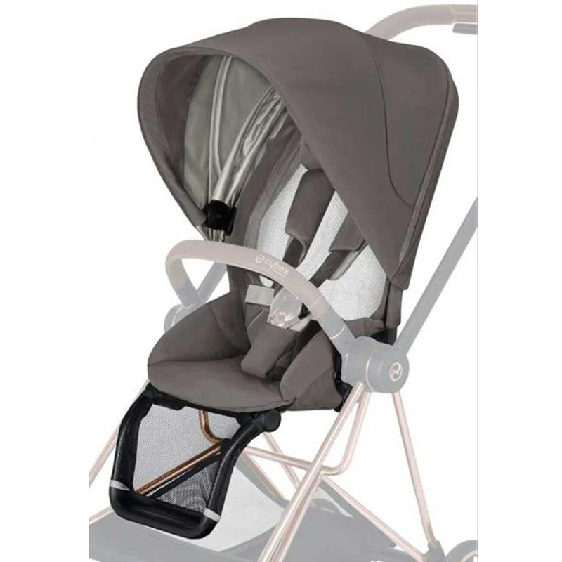 Cybex Mios Buggy 3-in-1 Set mit Cloud Z2(Soho Grey)(Gestell Chrome Black)