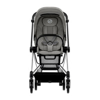 Cybex Mios Buggy 3-in-1 Set mit Cloud Z2(Soho Grey)(Gestell Chrome Black)