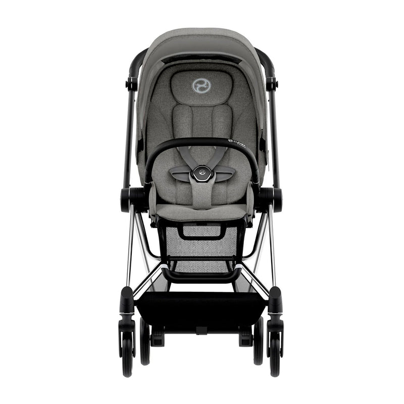 Cybex Mios Buggy 3-in-1 Set mit Cloud Z2(Soho Grey)(Gestell Chrome Black)