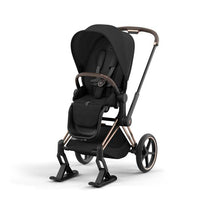 Cybex Priam Skier | Schneetauglicher Kinderwagen Radersatz Schwarz
