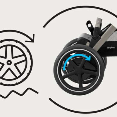 Unterstützung bei Bergauffahrten und unebenen Oberflächen mit Elektroantrieb