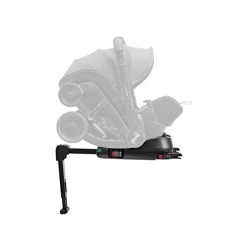 Doona X mit Doona X ISOFIX-Basis