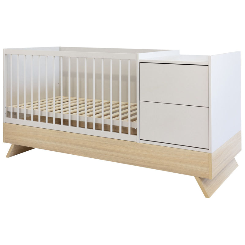 Baby Kombibett 3in1 set mit Matratzen Sienna Cashmere