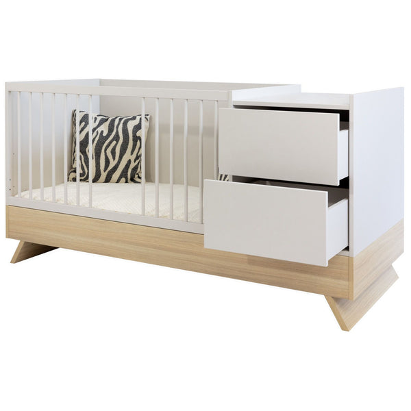 Baby Kombibett 3in1 set mit Matratzen Sienna Cashmere