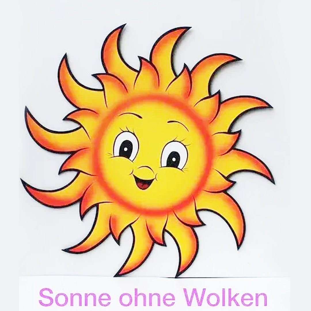 Geburtsfigur Sonne ohne Wolken