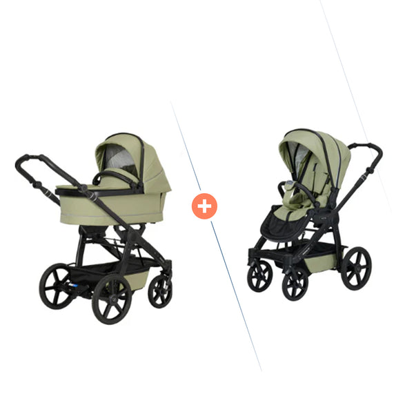 Hartan Rock IT OUTDOOR 2in1 Kinderwagen mit Handbremse
