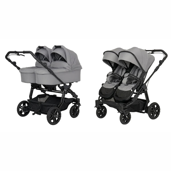 Hartan Two Select Outdoor-Kinderwagen mit zwei Babywannen und Handbremse (Model: 2026)