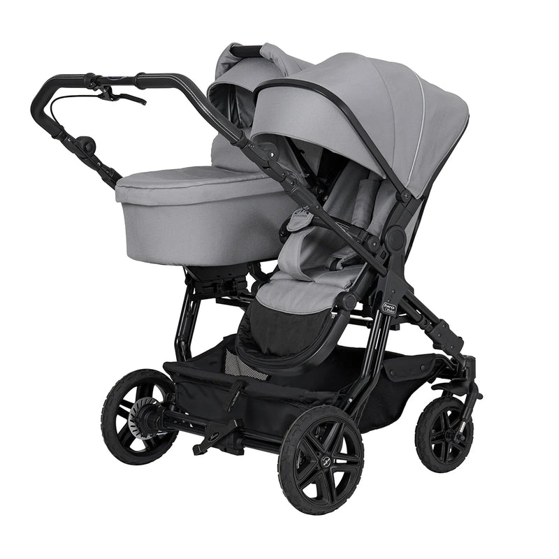 Hartan Two Select Outdoor-Kinderwagen mit zwei Babywannen und Handbremse (Model: 2026)