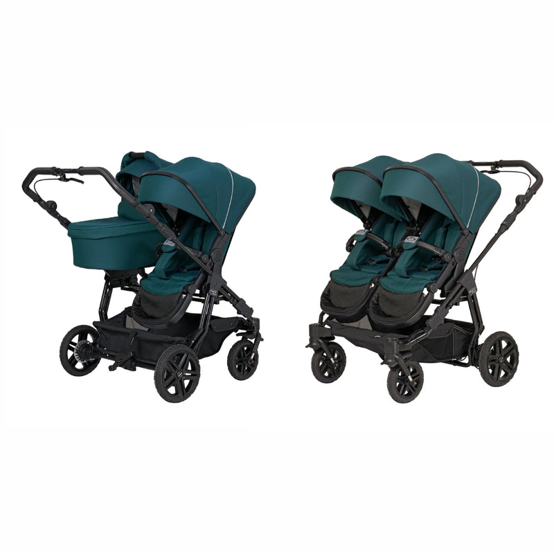 Hartan Two Select Outdoor-Kinderwagen mit zwei Babywannen und Handbremse (Model: 2026)