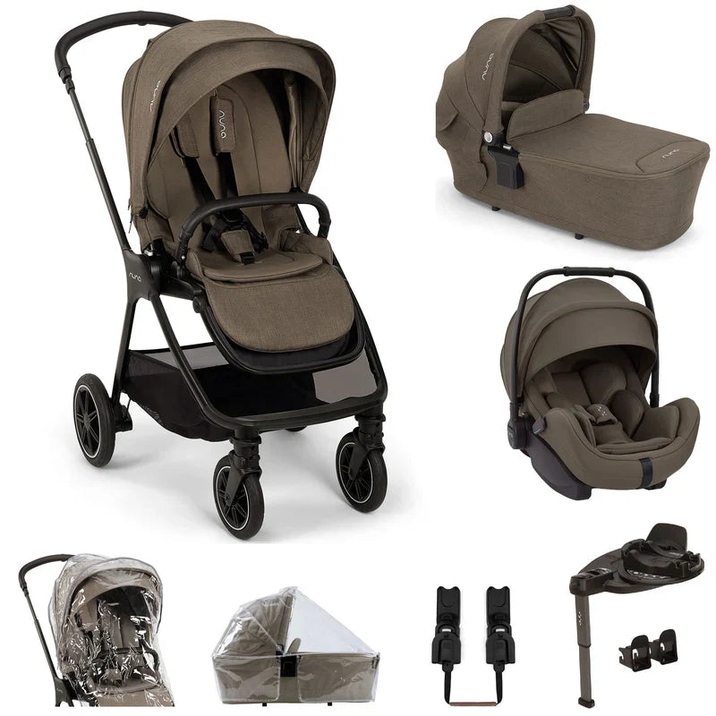 Nuna Triv NEXT Kombikinderwagen 4in1 Set  mit Base Curve 360