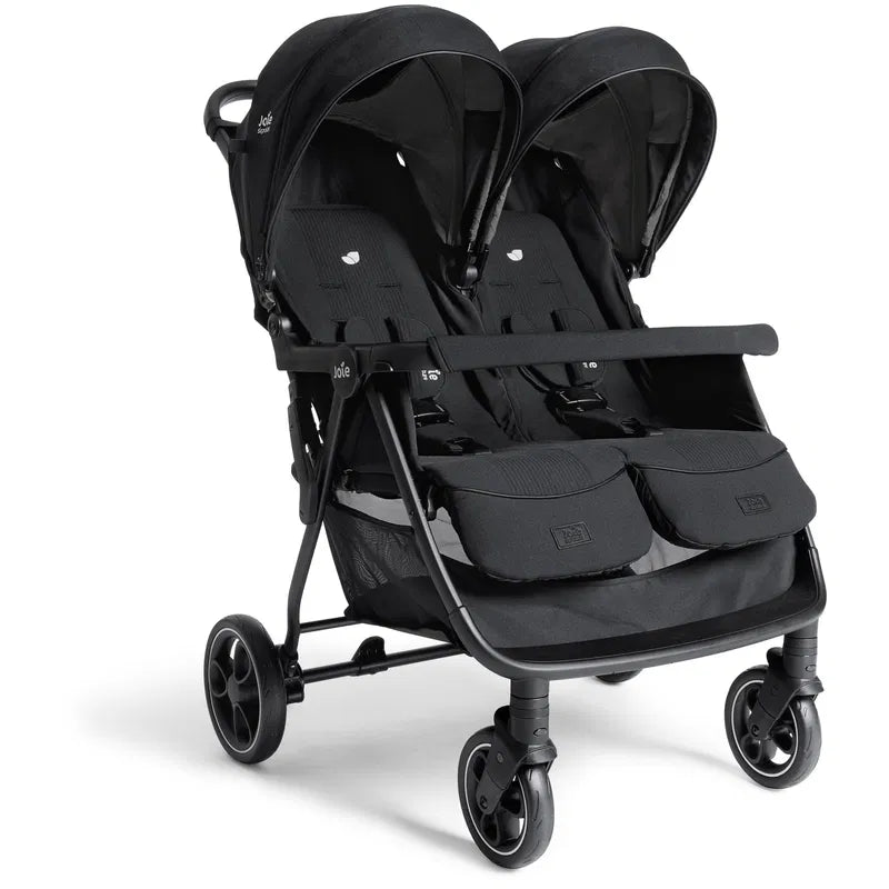 Zwillingswagen Joie Estrella Signature mit 2x Softtragetaschen (Eclipse)