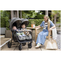 Zwillingswagen Joie Estrella Signature mit 2x Softtragetaschen (Eclipse)