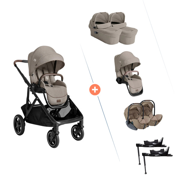 Joie Versiti Signature Twin Set mit i-Level Pro