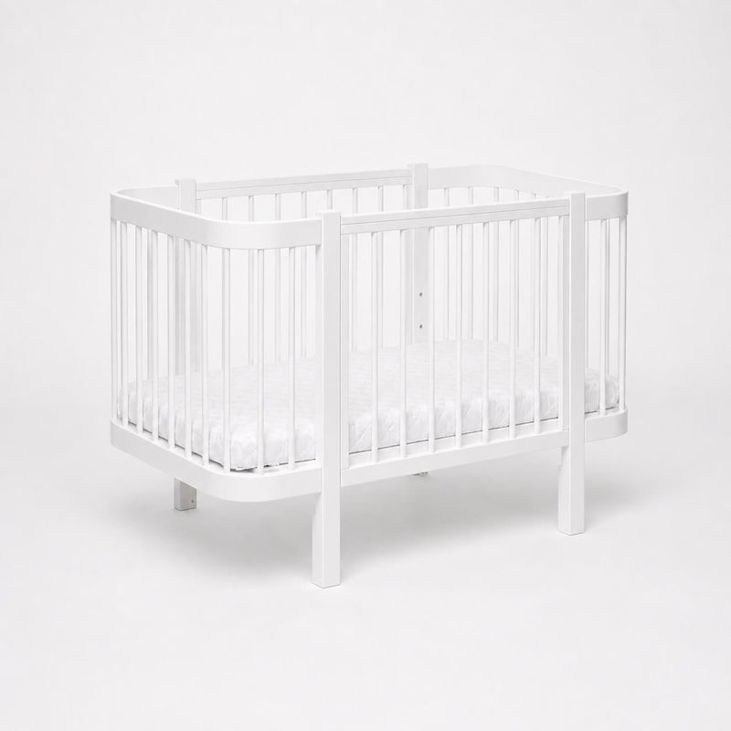 KOTTO ELIN Kinderbett Buche 120x60 cm mit Dreemsy Matratze