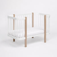 KOTTO ELIN Kinderbett Buche 120x60 cm mit Dreemsy Matratze