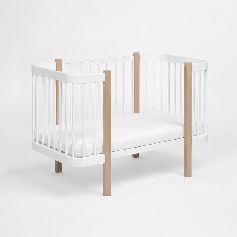 KOTTO ELIN Kinderbett Buche 120x60 cm mit Dreemsy Matratze