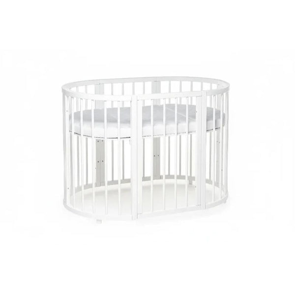 KOTTO OLIN Babybett Buche Oval mit Matratze