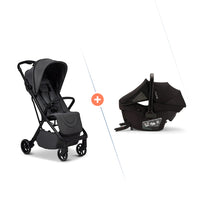 MOON Buggy ZOÉ  2in1 (Anthrazit / Caviar)