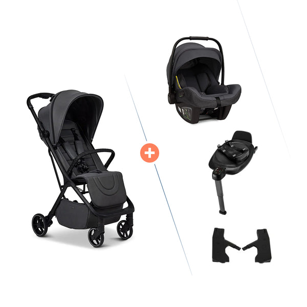 MOON Buggy ZOÉ  3in1 (Anthrazit / Nuna Pipa Next und Base Next)