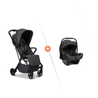 MOON Buggy ZOÉ  2in1 (Anthrazit / Pipa Next)