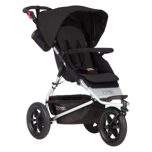 Kinderwagen Mountain Buggy Urban Jungle 2in1 mit coccon softwanne (Black)