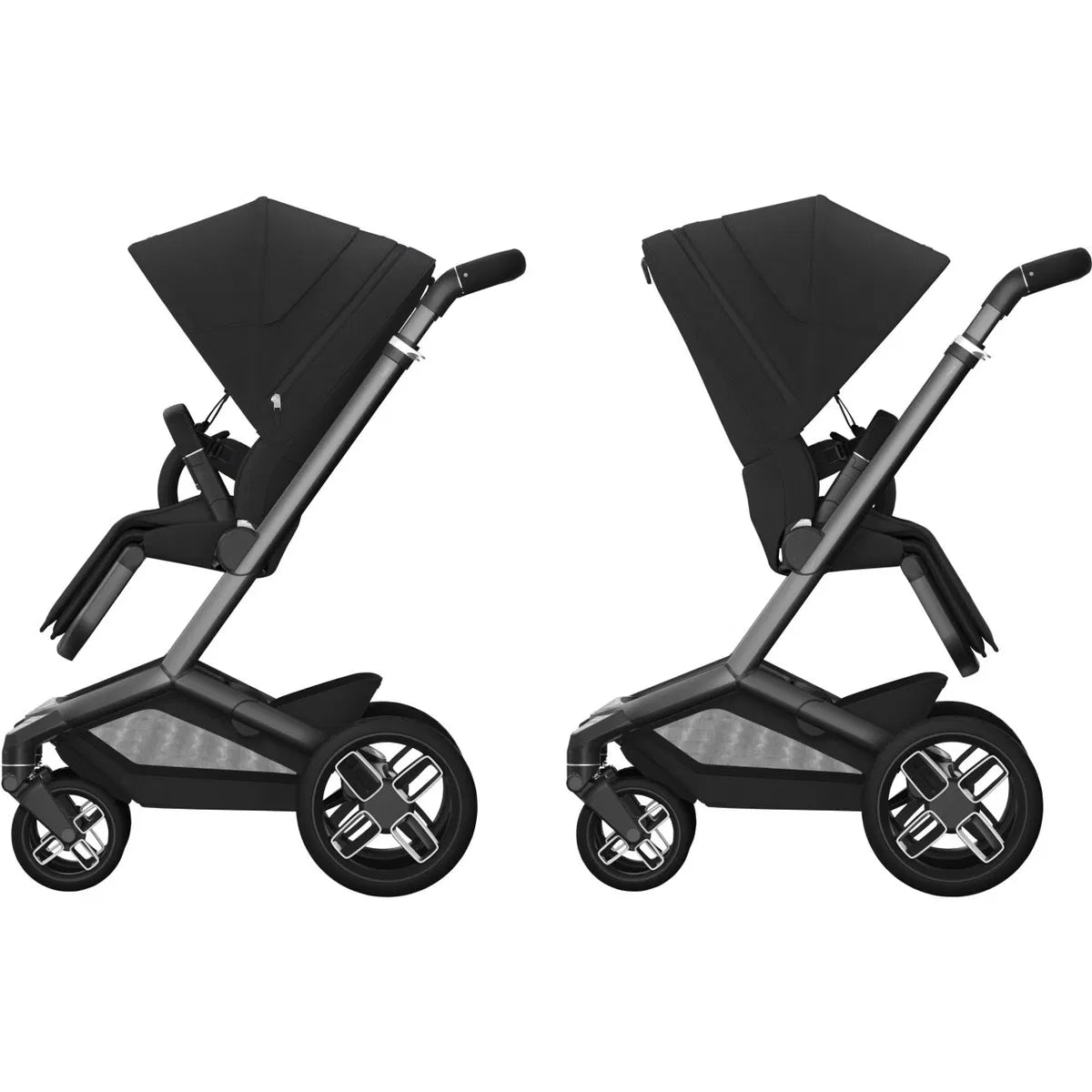 Kombikinderwagen Maxi Cosi Fame 3in1 Set (Twillic Schwarz)