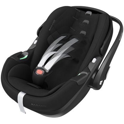 Maxi Cosi Pebble 360 Pro2 mit FamilyFix 360 Pro (Essential black)