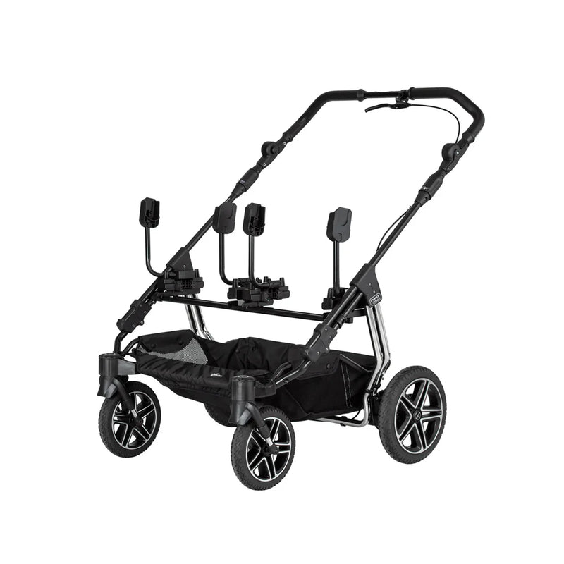 Hartan Two Select Outdoor Geschwisterwagen mit zwei Sitzen und Babywannen