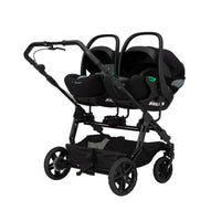 Hartan Two Select Outdoor Geschwisterwagen mit zwei Sitzen und Babywannen