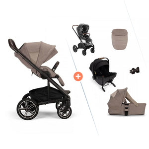 Nuna MIXX next + PIPA urbn 3-in-1 Reisesystem (Cedar)