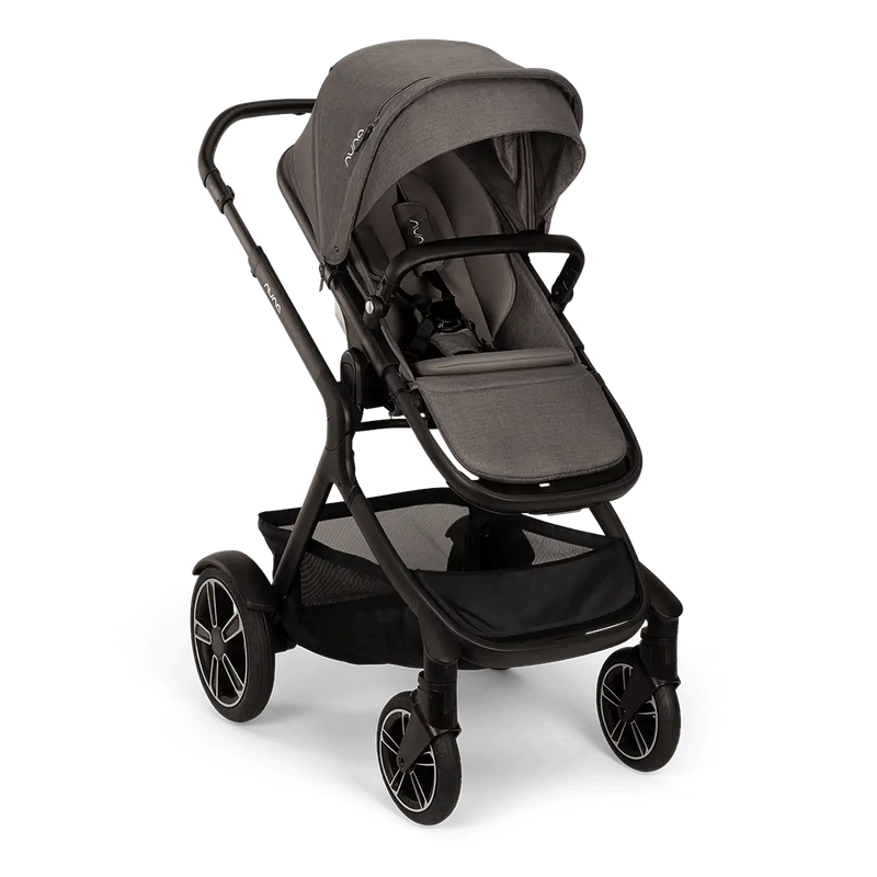Nuna "DEMI™ next / Kinderwagen mit magnetischem Verschluss inkl. Adapter Regenverdeck und Rider Board
