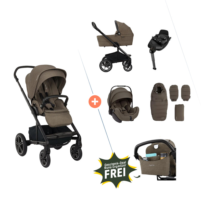 Nuna MIXX Next 6in1 mit Arra flex und Base Next 360 – Pistachio – Ansicht 1