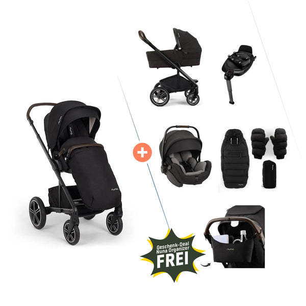 Nuna MIXX Next 6in1 mit Arra flex und Base Next 360