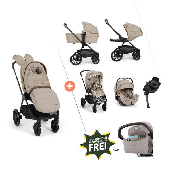 Nuna Triv Lx 6in1 mit Arra flex und Base Next 360