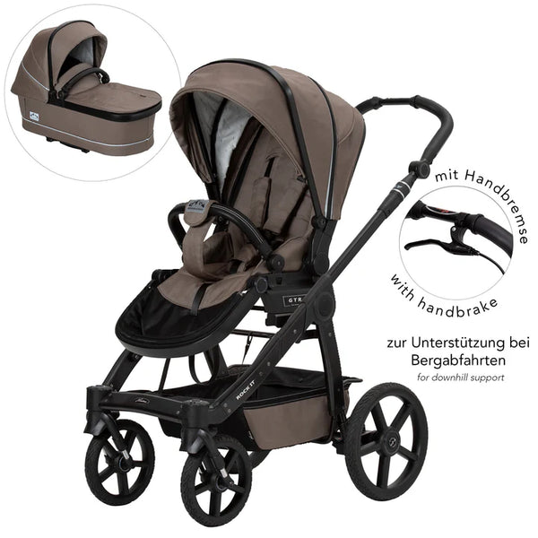 Hartan Rock IT GTR Outdoor Kinderwagen mit Handbremse