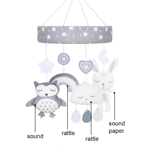 Baby Musik Mobile Eule Rassel