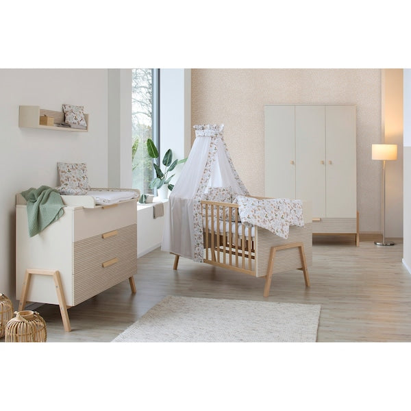 Schardt 3-tlg. Babyzimmer Happy mit 3-türigem Kleiderschrank