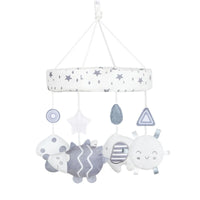 Hedgehog Musical Crib Mobile with Rattle