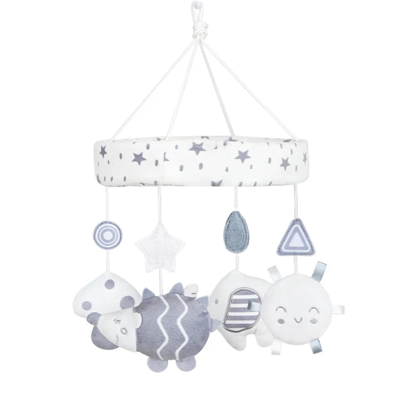 Hedgehog Musical Crib Mobile with Rattle