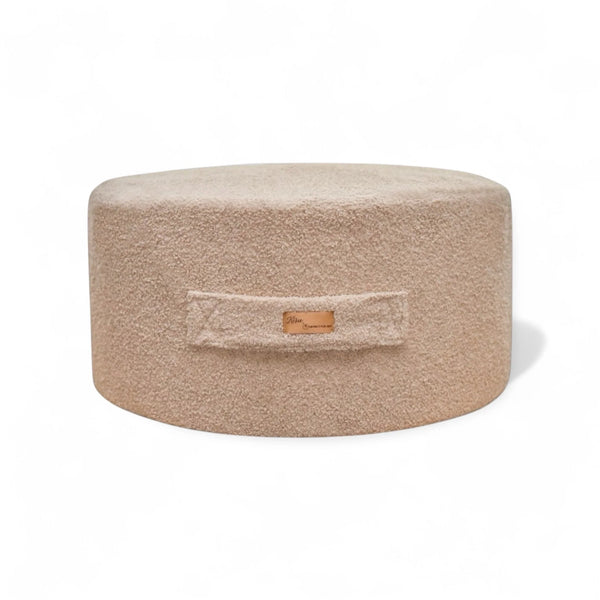 Distric4Kids Eddy Bouclé | Teddy Sitzsack Stauraum Polyester 60x30 cm