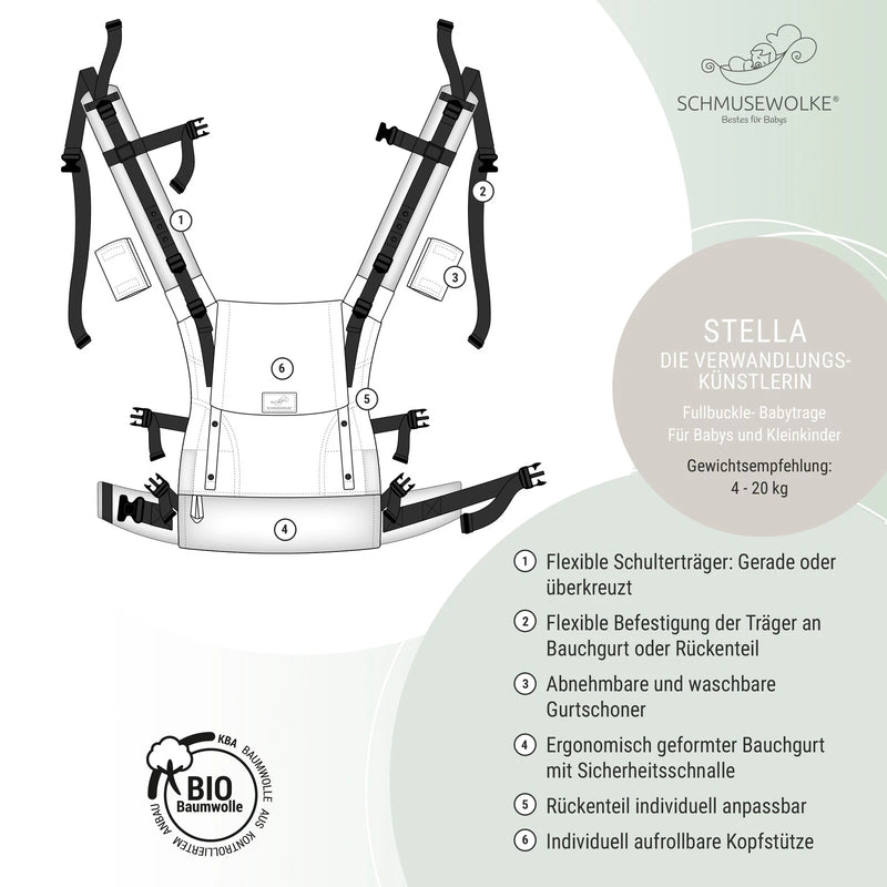 Stella Moonshine Babytrage