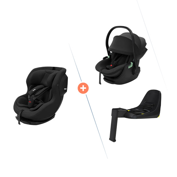 Thule Babyschale Maple + Elm +Alfi Base 360° drehbares Komfortsystem
