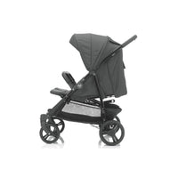 Zwillingsbuggy plus zwei Joie Softwanne (grau melange)