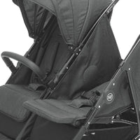 Zwillingsbuggy plus zwei Joie Softwanne (grau melange)