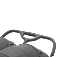 Zwillingsbuggy plus zwei Joie Softwanne (grau melange)
